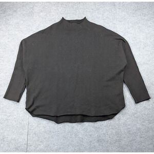 Frank & Eileen Effie Sweatshirt Womens Medium Roll Neck Quiet Luxury Minimalist